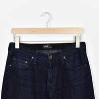 Vintage Lee jeans track pants trousers bottoms pants trousers in dark blue