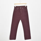 Amazing vintage Levi’s jeans pants bottoms trousers joggers in maroon/burgundy