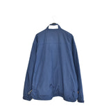 Vintage Napapijri windbreaker tracksuit zip up jacket longsleeve tee pullover sweatshirt jumper in dark blue