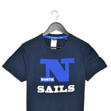 Vintage North Sails t-shirt top blouse tee in dark blue