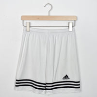 Vintage Adidas shorts trousers joggers bottoms pants in white