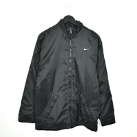 Vintage Nike windbreaker track jacket bomber jacket in black