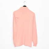 Vintage Ralph Lauren turtleneck pullover sweatshirt top jumper in pink