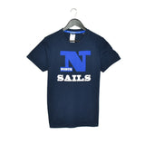 Vintage North Sails t-shirt top blouse tee in dark blue