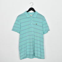 Vintage Lacoste polo shirt tee blouse top in light blue